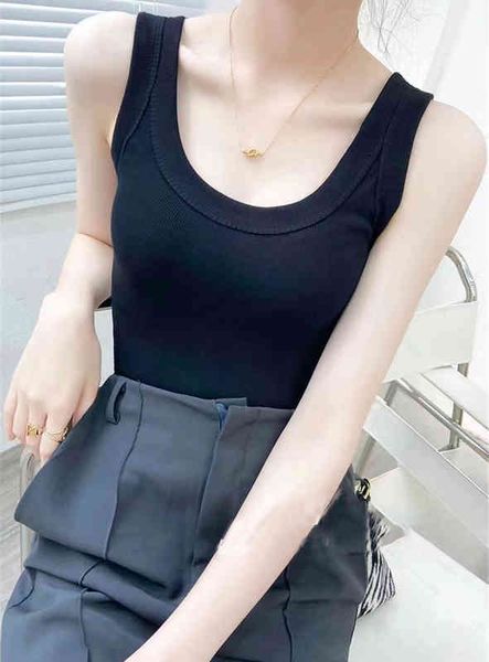 women's tanks & camis 2022 summer girls wear knitted vest, women's inner layer, limited versatile light proof wide shoulder strap,, White
women's tanks & camis 2022 summer girls wear knitted vest, women's inner layer, limited versatile light proof wide shoulder strap,, White
