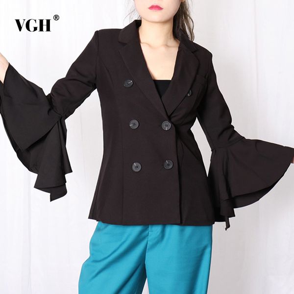 elegant black jacket for women v neck flare long sleeve casual loose jackets female fashion clothing spring 210507, Black;brown
elegant black jacket for women v neck flare long sleeve casual loose jackets female fashion clothing spring 210507, Black;brown