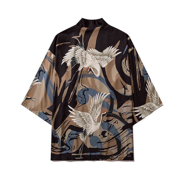 men's casual shirts chinese style crane seven sleeve daopao shirt men's and women's casual loose sunscreen thin coat jiaz, White;black
men's casual shirts chinese style crane seven sleeve daopao shirt men's and women's casual loose sunscreen thin coat jiaz, White;black