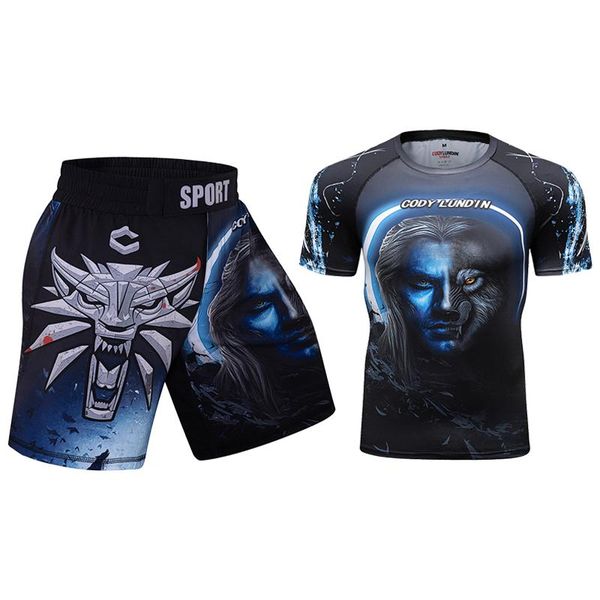 men's tracksuits men's tracksuits cody lundin wholesale fitness compression sweat t shirts men set sublimation fight mma shorts, Gray
men's tracksuits men's tracksuits cody lundin wholesale fitness compression sweat t shirts men set sublimation fight mma shorts, Gray