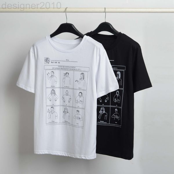 women's t-shirt designer 22 summer mm6 funny gesture women's cartoon abstract print short sleeve round cotton loose t-shirt n2d9, White
women's t-shirt designer 22 summer mm6 funny gesture women's cartoon abstract print short sleeve round cotton loose t-shirt n2d9, White