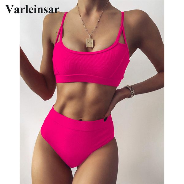 ribbed high waist bikini women swimwear female swimsuit two-pieces bikini set padded bather bathing suit swim lady v2960h, White;black
ribbed high waist bikini women swimwear female swimsuit two-pieces bikini set padded bather bathing suit swim lady v2960h, White;black