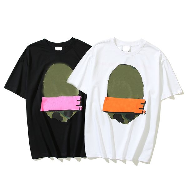 2022 camouflage short-sleeve tees t-shirts luxurys monkey round neck short sleeve casual sports blouse clothes cotton boys and girls summer, White
2022 camouflage short-sleeve tees t-shirts luxurys monkey round neck short sleeve casual sports blouse clothes cotton boys and girls summer, White