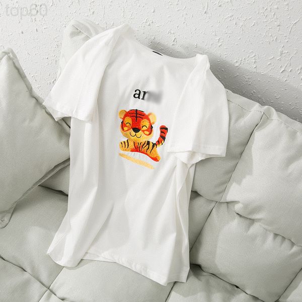designer three color 2022 european summer new short sleeve t-shirt women's fashion trend cartoon letter round neck loose 2002 luxury, White
designer three color 2022 european summer new short sleeve t-shirt women's fashion trend cartoon letter round neck loose 2002 luxury, White