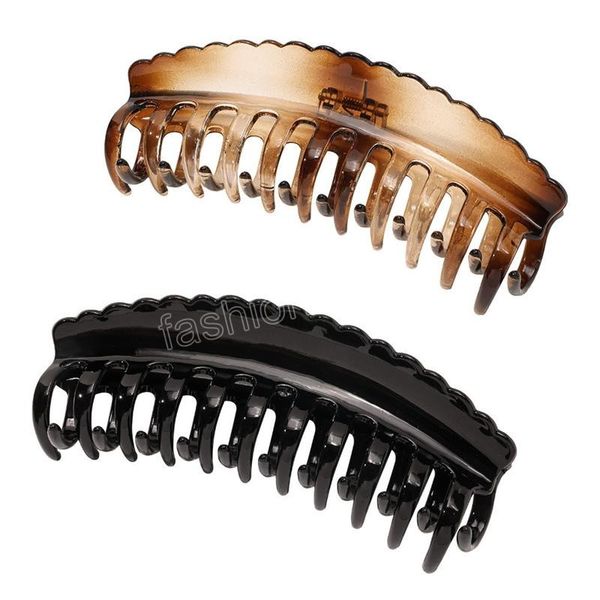 women large size lace plastic clamps european solid color ponytail scrunchies hair clips claw lady wash bath headdress hairpins jewelry acce, Slivery;golden
women large size lace plastic clamps european solid color ponytail scrunchies hair clips claw lady wash bath headdress hairpins jewelry acce, Slivery;golden
