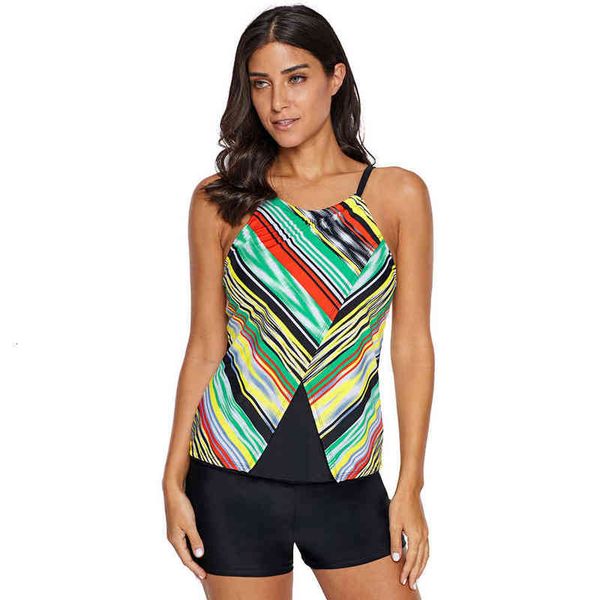 designer women's swimsuit bikini stripe high neck adjustable shoulder strap gathered conservative belly covering large swimsuit 410888, White;black
designer women's swimsuit bikini stripe high neck adjustable shoulder strap gathered conservative belly covering large swimsuit 410888, White;black