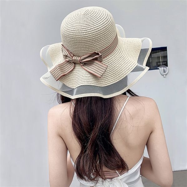style straw hat women summer beach seaside holiday vacation sun protection big ladies 220524, Blue;gray
style straw hat women summer beach seaside holiday vacation sun protection big ladies 220524, Blue;gray