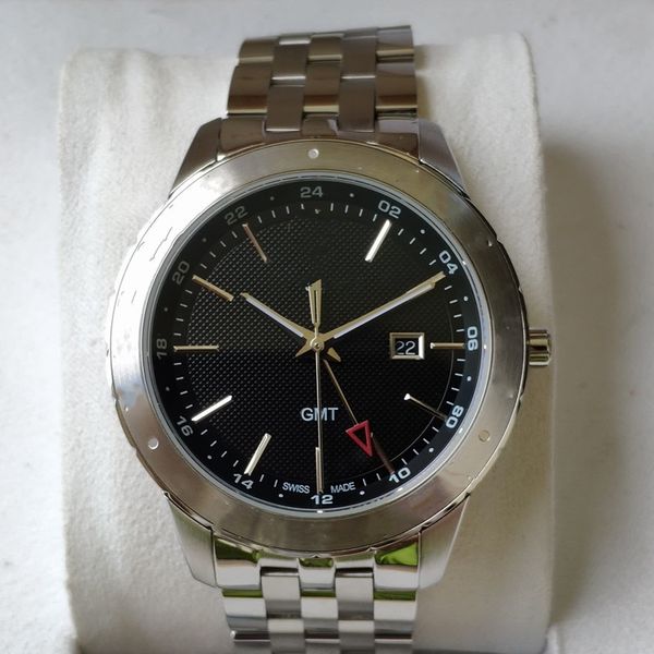 fashion business men's quartz watch 42mm gold silver black dial 316 stainless steel strap waterproof iced out watched reloj de lujo 202, Slivery;brown
fashion business men's quartz watch 42mm gold silver black dial 316 stainless steel strap waterproof iced out watched reloj de lujo 202, Slivery;brown