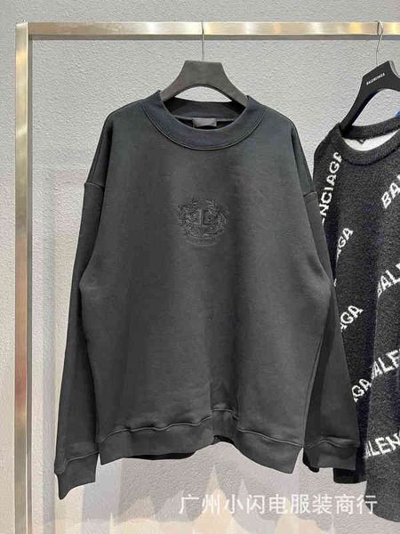 luxury brand balencias's hoodies home b high version lion laurel fleece sweater paris classic letter pure cot fexh, Black
luxury brand balencias's hoodies home b high version lion laurel fleece sweater paris classic letter pure cot fexh, Black