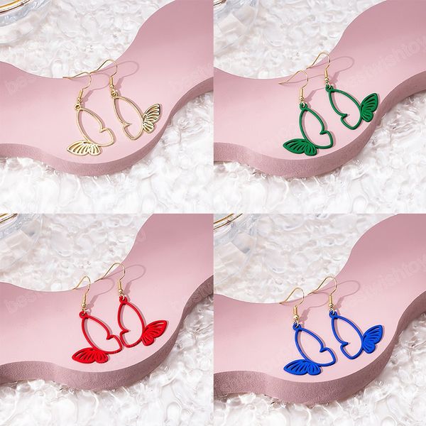 fashion colorful hollow butterfly dangle earrings for women girl trendy elegant butterfly earring ladies jewelry gifts, Silver
fashion colorful hollow butterfly dangle earrings for women girl trendy elegant butterfly earring ladies jewelry gifts, Silver