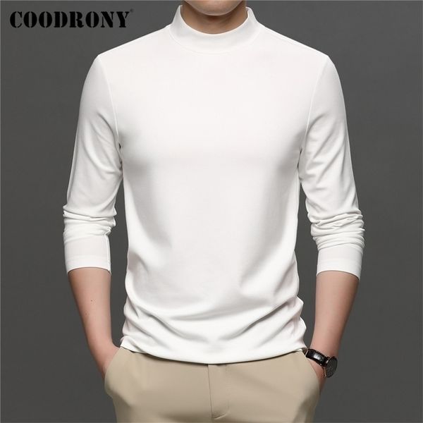 coodrony brand spring autumn arrival all-match fashion casual pure color stand collar long sleeve t-shirt men clothing c5049 220318, White;black
coodrony brand spring autumn arrival all-match fashion casual pure color stand collar long sleeve t-shirt men clothing c5049 220318, White;black