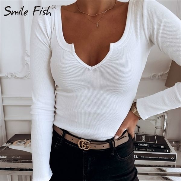 winter autumn women tshirts pullover tees long sleeve black white solid tee t shirts women bodycon knitted tshirt g2190 220408
winter autumn women tshirts pullover tees long sleeve black white solid tee t shirts women bodycon knitted tshirt g2190 220408