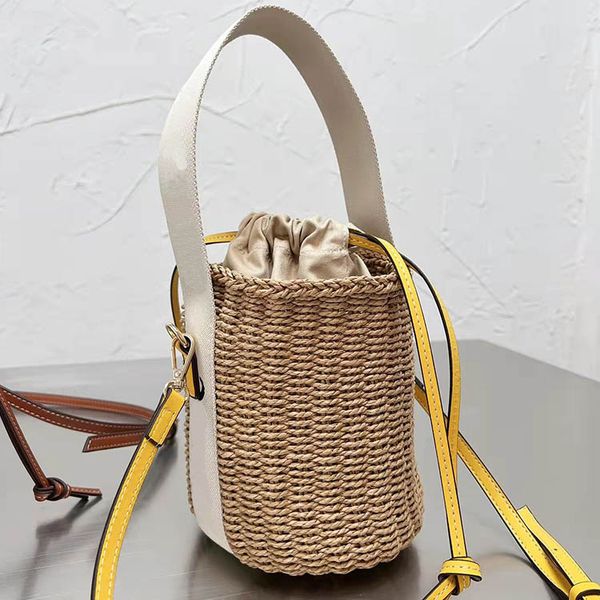 designer straw bags summer knitting bucket bag girls mini handbag with long strap fashion cross-body pouch
designer straw bags summer knitting bucket bag girls mini handbag with long strap fashion cross-body pouch
