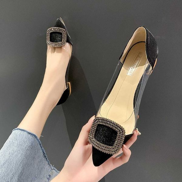 classic luxury paris women single shoes new pointed toe jelly slip on shoes crystal transparent ladies asakuchi zapatos mujer plus size 41 d, Black
classic luxury paris women single shoes new pointed toe jelly slip on shoes crystal transparent ladies asakuchi zapatos mujer plus size 41 d, Black