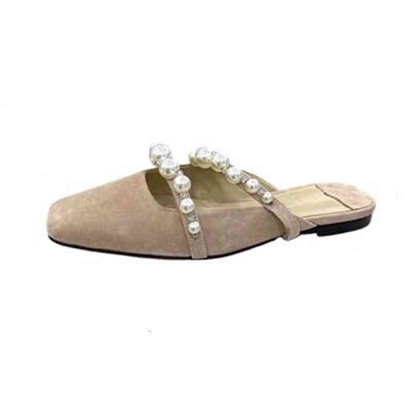 dress shoes spring summer new mules brand slippers desminer genuine leather slides casual shoes apartments pearl chains, Black
dress shoes spring summer new mules brand slippers desminer genuine leather slides casual shoes apartments pearl chains, Black