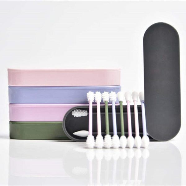 reusable swab ear cleaning applicators cosmetic silicone buds swabs sticks for cleaning makeup and touch-ups with box
reusable swab ear cleaning applicators cosmetic silicone buds swabs sticks for cleaning makeup and touch-ups with box