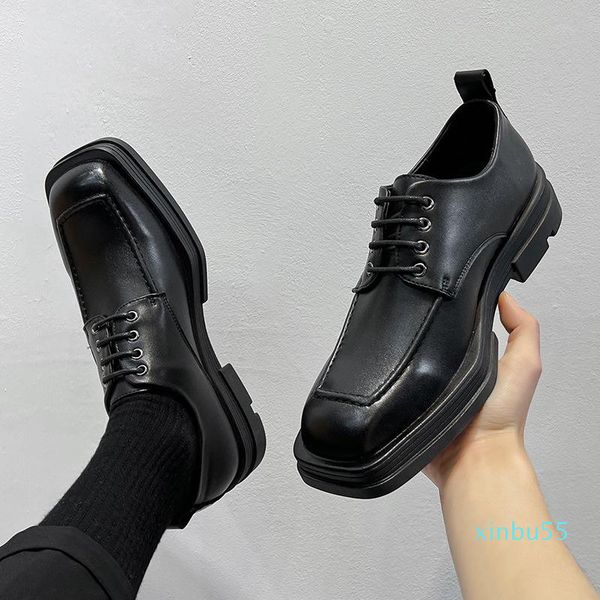 dress shoes men wedding patent leather black formal business square toe man oxford flats platform mens shoes
dress shoes men wedding patent leather black formal business square toe man oxford flats platform mens shoes
