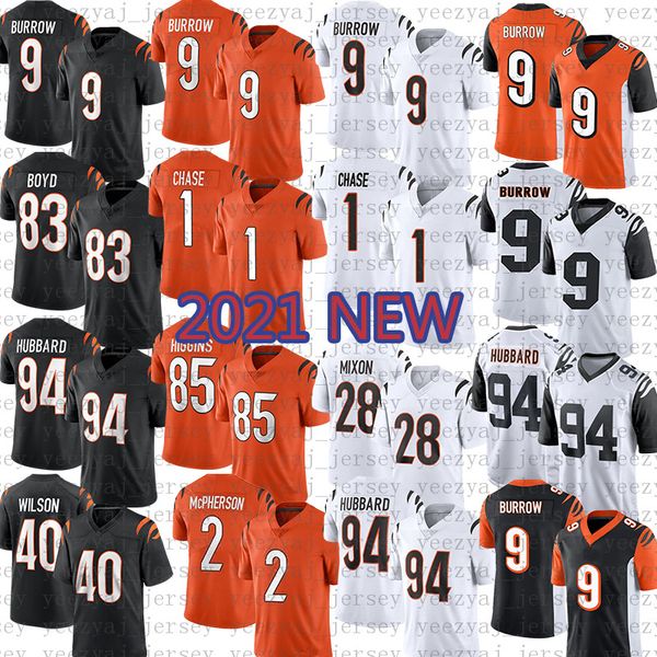 2 evan mcpherson 9 joe burrow football jersey ja'marr chase tee higgins mixon sam hubbard tyler boyd jessie bates iii cincinnati bengal, Black;red
2 evan mcpherson 9 joe burrow football jersey ja'marr chase tee higgins mixon sam hubbard tyler boyd jessie bates iii cincinnati bengal, Black;red
