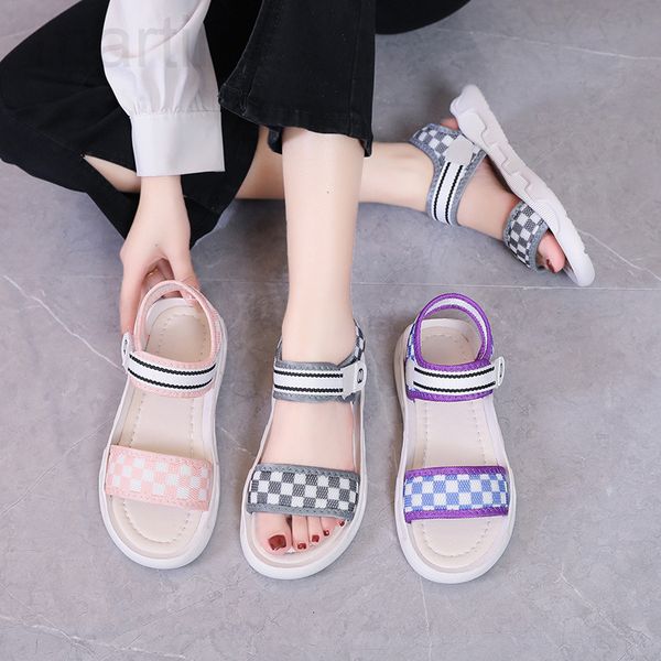 sandals designer net red fashion sandals women's 2022 new korean flat bottomed casual beach shoes with comfortable plaid for studentsif, Black
sandals designer net red fashion sandals women's 2022 new korean flat bottomed casual beach shoes with comfortable plaid for studentsif, Black
