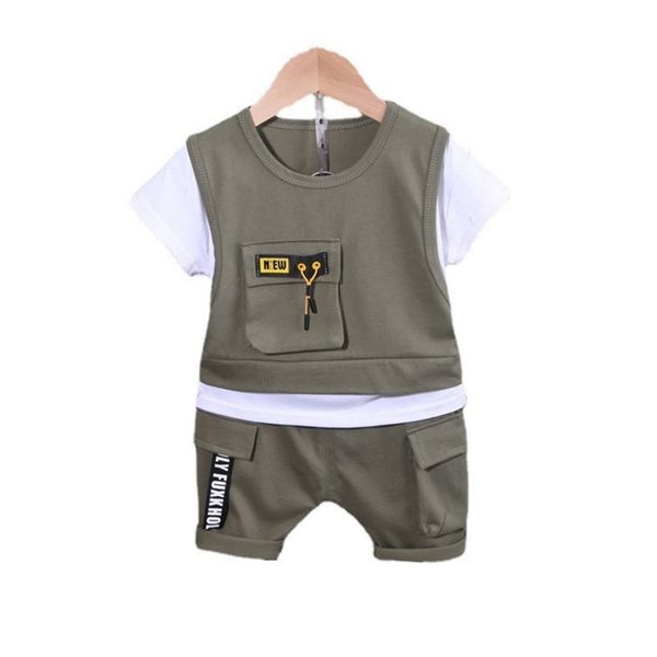 summer children girls fashion clothing baby boys cotton t shirt shorts 2pcs sets kid infant clothes toddler casual tracksuit 220620, White
summer children girls fashion clothing baby boys cotton t shirt shorts 2pcs sets kid infant clothes toddler casual tracksuit 220620, White