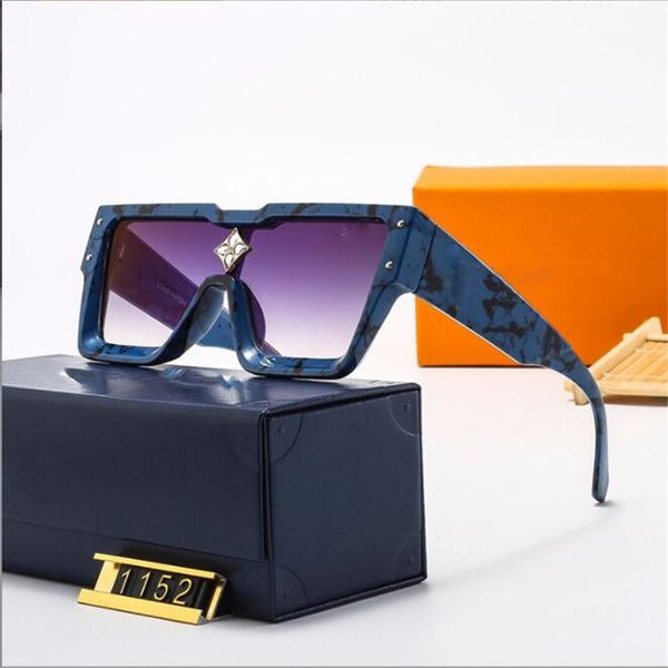 square men's and women's large frame sunglasses women's retro conjoined with p sunglasses, White;black
square men's and women's large frame sunglasses women's retro conjoined with p sunglasses, White;black