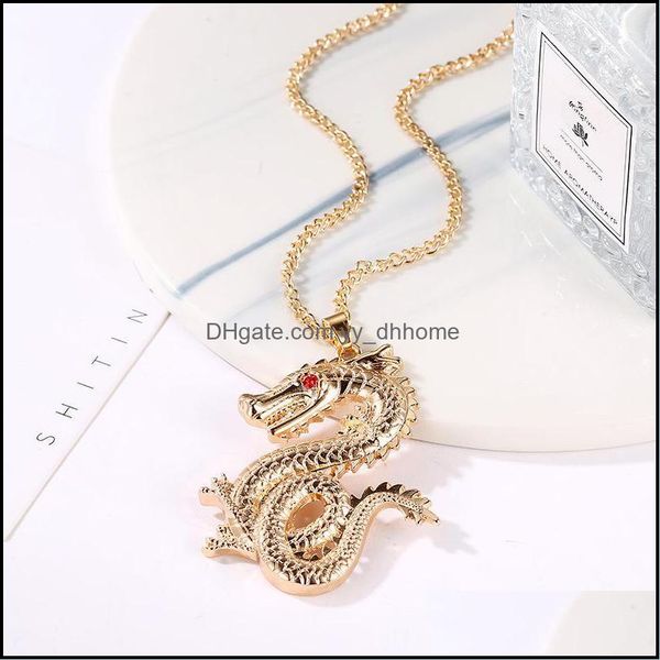 pendant necklaces pretty dragon necklace for men punk jewelry fashion gift women collares long chains chic bracel yydhhome d yydhhome dhqtc, Silver
pendant necklaces pretty dragon necklace for men punk jewelry fashion gift women collares long chains chic bracel yydhhome d yydhhome dhqtc, Silver