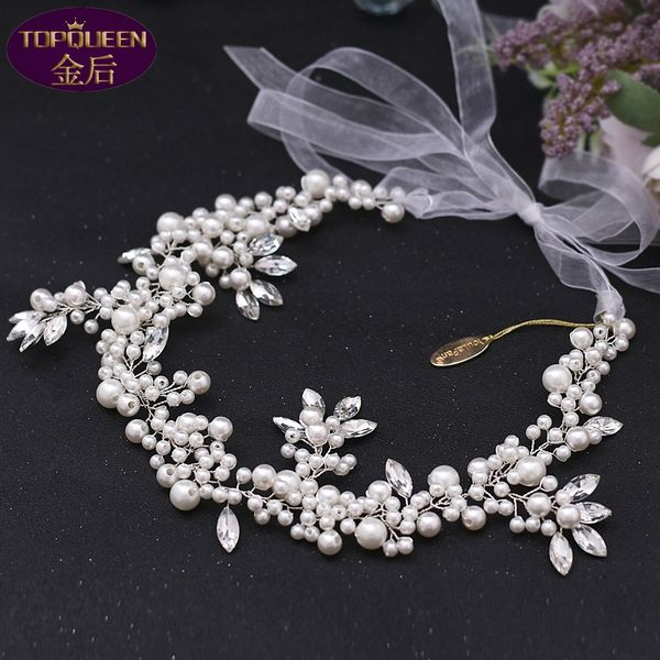 white pearl hair band tiara baroque crystal bridal headwear crown rhinestone with wedding jewelry hair accessories bridal crowns headpieces, Silver
white pearl hair band tiara baroque crystal bridal headwear crown rhinestone with wedding jewelry hair accessories bridal crowns headpieces, Silver