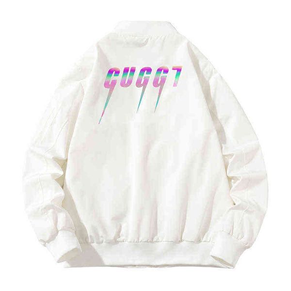 streetwear reflective jacket men women fashion print jacket letter bomber pilot jacket hip hop windbreaker coat autumn 2020 new t220816, Black;brown
streetwear reflective jacket men women fashion print jacket letter bomber pilot jacket hip hop windbreaker coat autumn 2020 new t220816, Black;brown