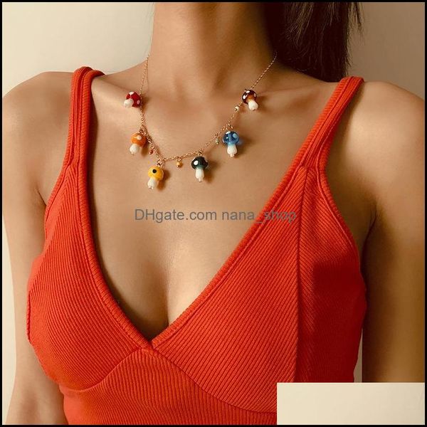 chokers necklaces pendants jewelry hip-hop ethnic style colorf mushroom tassel necklace trendy simple thin metal chain clavicle drop deliv, Golden;silver
chokers necklaces pendants jewelry hip-hop ethnic style colorf mushroom tassel necklace trendy simple thin metal chain clavicle drop deliv, Golden;silver