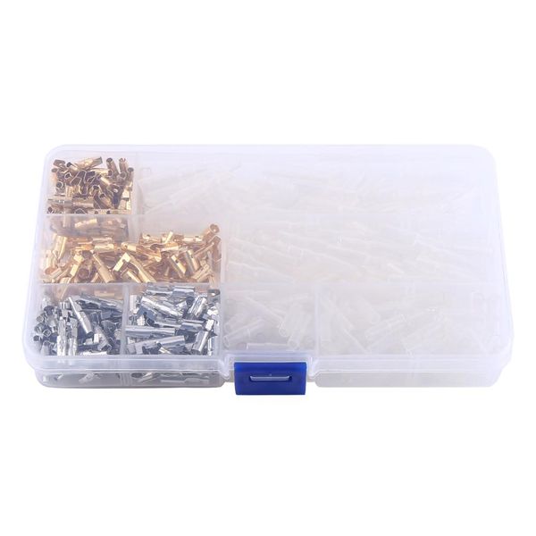 100 pairs 3.9mm motorcycle brass male female wire terminals connectors with insulation sleeve
100 pairs 3.9mm motorcycle brass male female wire terminals connectors with insulation sleeve