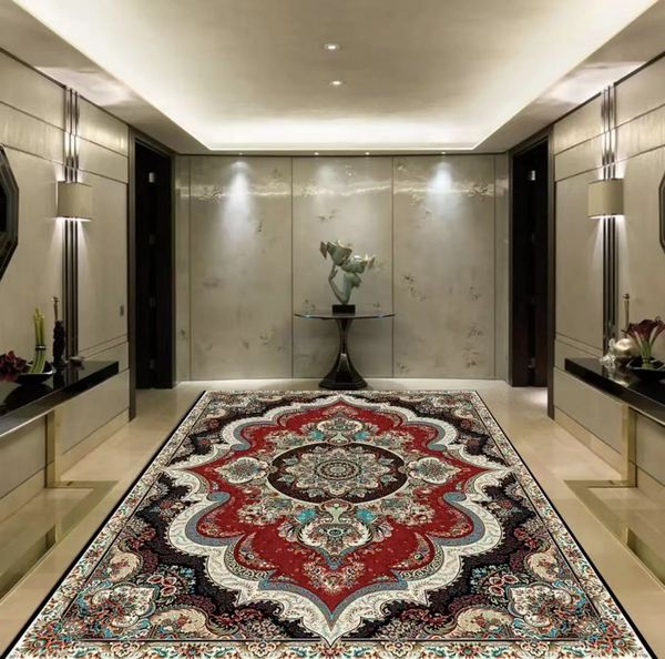 turkish red persian carpet home living room bedroom crystal velvet moisture absorption and ventilation
turkish red persian carpet home living room bedroom crystal velvet moisture absorption and ventilation