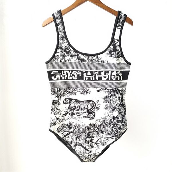 swim suits set summer new animal jacquard one-piece swimsuit clothes_5eom, Black;white
swim suits set summer new animal jacquard one-piece swimsuit clothes_5eom, Black;white