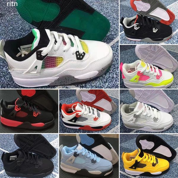 2022 kids athletic shoes 4s children basketball shoes wolf grey toddler sport sneakers for boy girl size 28-35, Black
2022 kids athletic shoes 4s children basketball shoes wolf grey toddler sport sneakers for boy girl size 28-35, Black