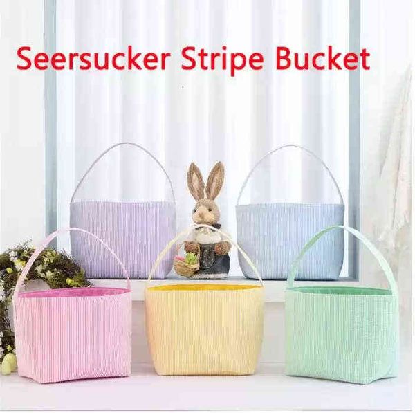 easter candy favor basket festive seersucker stripe bucket easters eggs storage bag multipurpose home clothes baskets c0221
easter candy favor basket festive seersucker stripe bucket easters eggs storage bag multipurpose home clothes baskets c0221