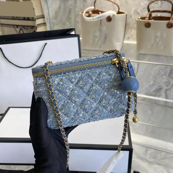 sw 2022ss classic mini vanity denim sequins box bags quilted crush ball crossbody shoulder luxury designer cosmetic case outdoor sacoche wom
sw 2022ss classic mini vanity denim sequins box bags quilted crush ball crossbody shoulder luxury designer cosmetic case outdoor sacoche wom