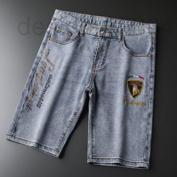 men's jeans designer chao brand live broadcast batch embroidered denim shorts men's youth slim straight tube cow head cotton five, Blue
men's jeans designer chao brand live broadcast batch embroidered denim shorts men's youth slim straight tube cow head cotton five, Blue