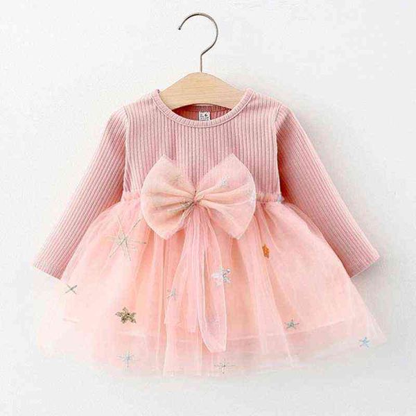 melario baby girls dress 2022 spring cute bow mesh newborn dress long sleeved princess dresses for girl toddler kids dress y220510, Red;yellow
melario baby girls dress 2022 spring cute bow mesh newborn dress long sleeved princess dresses for girl toddler kids dress y220510, Red;yellow