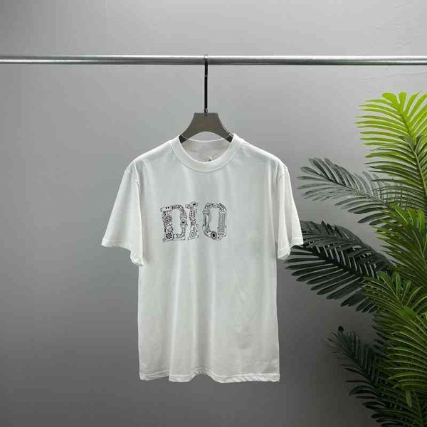 2022 spring summer new mechanical pattern printing casual round neck short sleeve t-shirt for men women loose and versatile, White;black
2022 spring summer new mechanical pattern printing casual round neck short sleeve t-shirt for men women loose and versatile, White;black