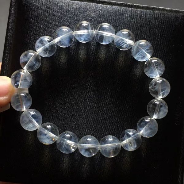 natural blue feather needle rutilated quartz clear round beads bracelet 10mm crystal pyramid women men stretch aaaaaa, Silver
natural blue feather needle rutilated quartz clear round beads bracelet 10mm crystal pyramid women men stretch aaaaaa, Silver