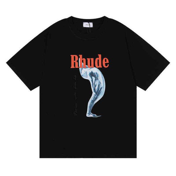 rhude guochao street big letter graffiti short sleeve t-shirt men and women ins loose trend versatile half t-shirt summer, White;black
rhude guochao street big letter graffiti short sleeve t-shirt men and women ins loose trend versatile half t-shirt summer, White;black