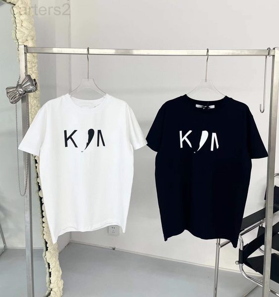 women's t-shirt designer 2022s spring and summer new km love letter printed round neck yang mi same double yarn cotton casual couple sh, White
women's t-shirt designer 2022s spring and summer new km love letter printed round neck yang mi same double yarn cotton casual couple sh, White