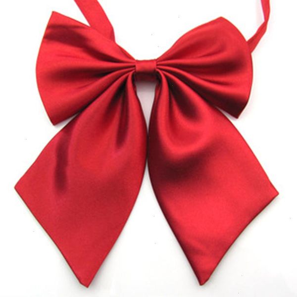 women cravat ladies solid color bow tie red black silk ties female girl student l clerk waitress neck wear, Black;gray
women cravat ladies solid color bow tie red black silk ties female girl student l clerk waitress neck wear, Black;gray