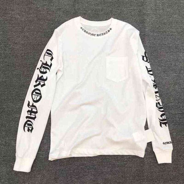 new croxine neckline sanskrit arm letter long sleeve men's and women's sweater base coat t-shirt, Black
new croxine neckline sanskrit arm letter long sleeve men's and women's sweater base coat t-shirt, Black