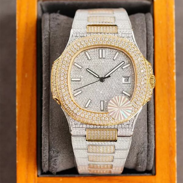 diamond mens full watch automatic mechanical watches business wristwatch sapphire waterproof ice starry 40mm montre luxe, Slivery;golden
diamond mens full watch automatic mechanical watches business wristwatch sapphire waterproof ice starry 40mm montre luxe, Slivery;golden