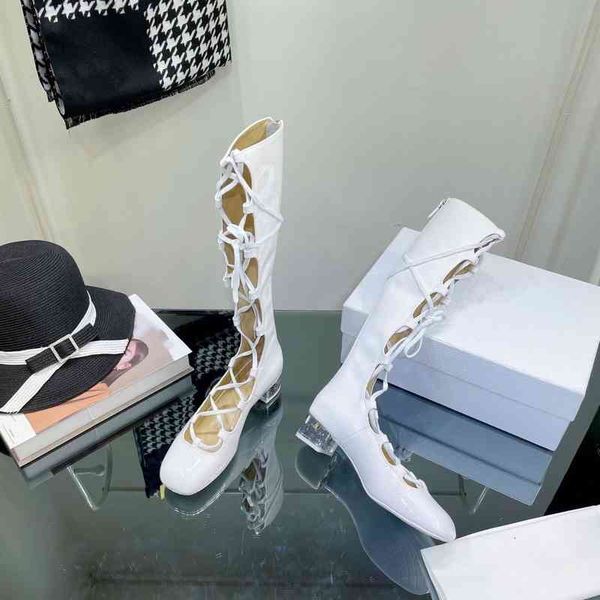 dress shoes gaoding summer transparent crystal thick heel high tube cool boots women's round head slim strap back zipper boots, Black
dress shoes gaoding summer transparent crystal thick heel high tube cool boots women's round head slim strap back zipper boots, Black