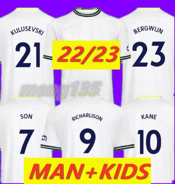 21 22 23 kane son kulusevski soccer jerseys tottenham richarlison hojbjerg home 2022 2023 kane third 3rd football kit shirt purple 666, Black;yellow
21 22 23 kane son kulusevski soccer jerseys tottenham richarlison hojbjerg home 2022 2023 kane third 3rd football kit shirt purple 666, Black;yellow