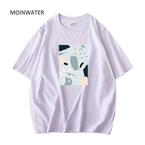 moinwater women summer t-shirts female cotton fashion print tees lady blue purple short sleeve t-shirt mt21026 220427, White
moinwater women summer t-shirts female cotton fashion print tees lady blue purple short sleeve t-shirt mt21026 220427, White