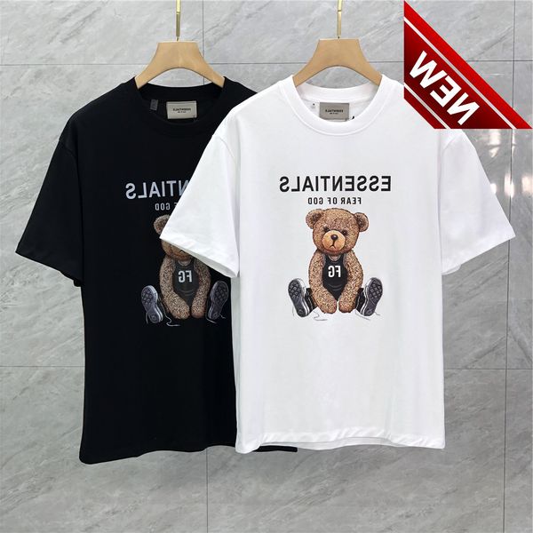 fog essentials spoof bear double thread chest letter high street loose short sleeve t-shirt men's and women's fashion ins, White;black
fog essentials spoof bear double thread chest letter high street loose short sleeve t-shirt men's and women's fashion ins, White;black