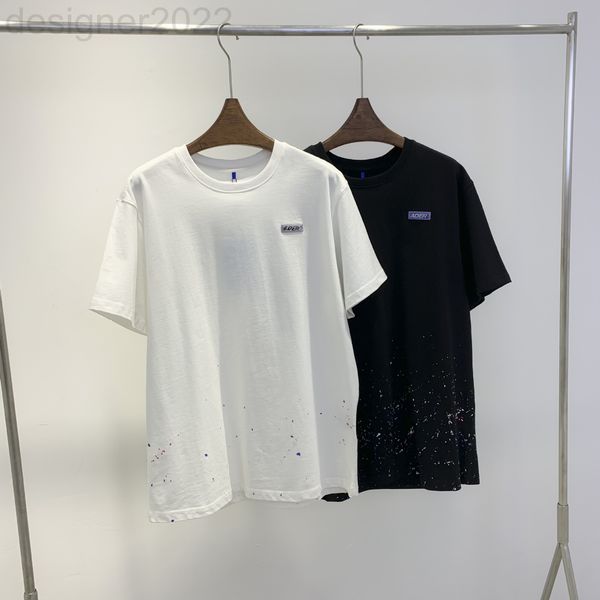 women's t-shirt designer ader fashion brand half sleeve splash ink star sky graffiti print sense couple short men's and women', White
women's t-shirt designer ader fashion brand half sleeve splash ink star sky graffiti print sense couple short men's and women', White