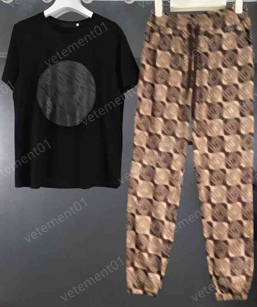womens two piece pants fashion brand circle graphic black crew neck t-shirt with brown pants 2 piece sets luxury designer tracksuits for wom, White
womens two piece pants fashion brand circle graphic black crew neck t-shirt with brown pants 2 piece sets luxury designer tracksuits for wom, White